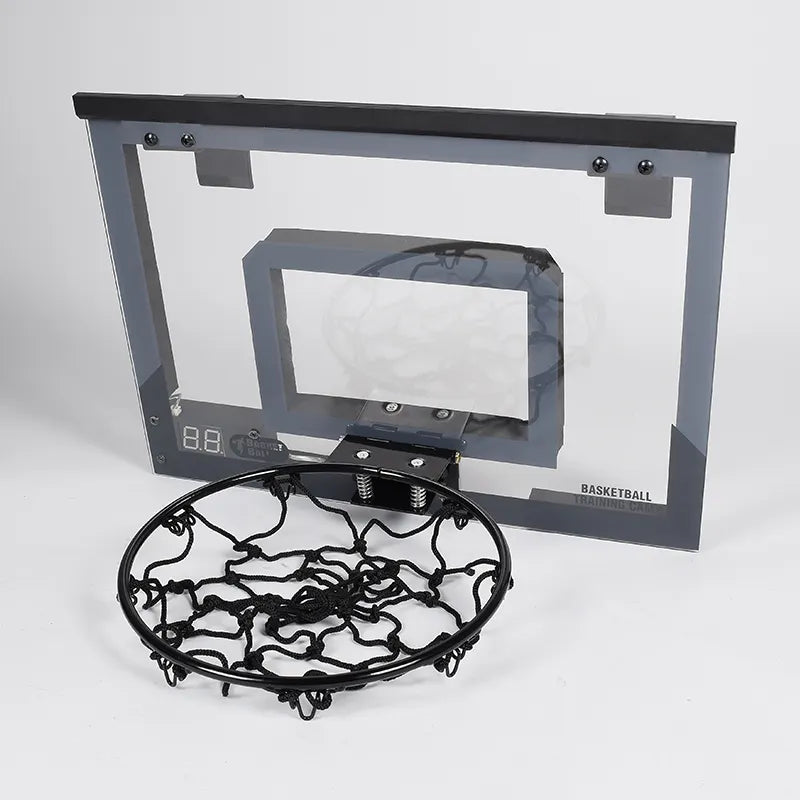 Adjustable Mini Electronic Metal Scoreboard Basketball Hoop